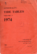 Admiralty Tide Tables Volume 3