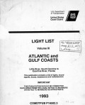 Light List Volume III Atlantic and Gulf Coasts