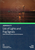 Admiralty List Of Lights And Fog Signals (NP83) : Volume K
