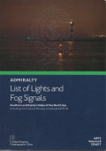 Admiralty List Of Lights And Fog Signals (NP75) : Volume B