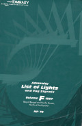 Admiralty List of Lights And Fog Signals Volume F 1997 (NP 79)