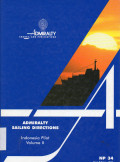 Admiralty Sailing Directions  Volume II NP 34