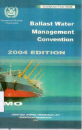 Ballast Water Management Convention 2004 edition