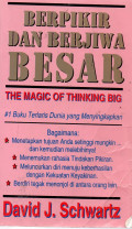 Berpikir dan Berjiwa Besar : The Magic of Thinking Big