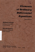 Elements of Ordinary Differential Equations
