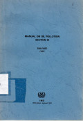 Manual On Oil Pollution Section III