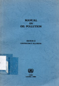 Manual On Oil Pollution : Section II Contingency Planning