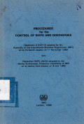 Procedures of The Control of Ships and Discharges