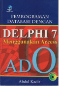 Pemrograman Database dengan Delphi 7 menggunakan Access AD0