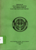 Program Pelatihan Praktek Di Laboraturium Electric dan Electronic