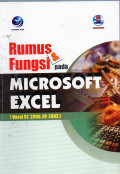 RUMUS DAN FUNGSI PADA MICROSOFT EXCEL VERSI 97, 2000, XP, 2003