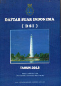 DAFTAR SUAR INDONESIA (DSI)TAHUN 2013