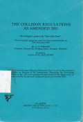 The Collision Regulations as Amended 2003