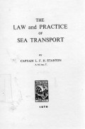 The Law and Practice of Sea Transport