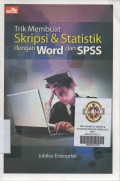 Tips Membuat Skripsi & Statistik dengan Word dan SPSS