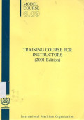 Training Course for Instruction : Model Course 6.09