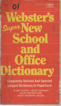 Webster's Super New School and Office Dictionary