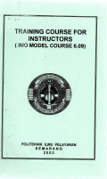 Training Course for Instructors (IMO MODEL COURSE 6.09)