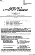 Admiralty Notices to Mariners Weekly Edition 25