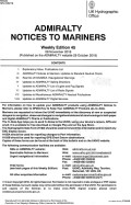 Admiralty Notices to Mariners Weekly Edition 45