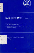 BASIC DOCUMENTS Volume II
