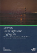 Admiralty List Of Lights And Fog Signals (NP80) : Volume G