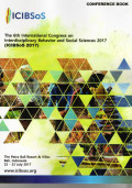 THE 6TH INTERNATIONAL CONGRESS ON INTERDISCIPLINARY BEHAVIOR AND SOCIAL SCIENCES 2017 (ICIBSOS 2017)