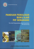 Panduan Penulisan Buku Ajar PIP Semarang