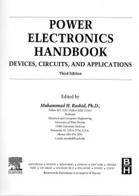 Power Electronics Handbook Devices, Circuits, and Applications
