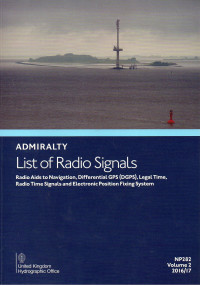 Admiralty List Of Radio Signals (NP282) : Volume 2