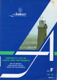 Admiralty List of Lights and Fog Signals Volume F 2002-2003 (NP 79)