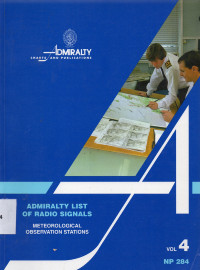 Admiralty List of Radio Signals Volume 4 ,2001-2002 (NP 284)