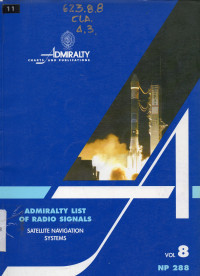 Admiralty List of Radio Signals Volume 8, Part 1 2000-2001 (NP 288)