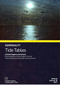 Admiralty Tide Tables (NP201B) : Volume 1B