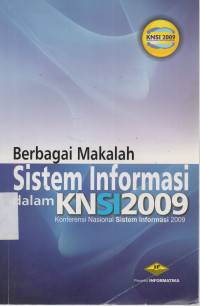Berbagai Makalah Sistem Informasi dalam KNSI 2009