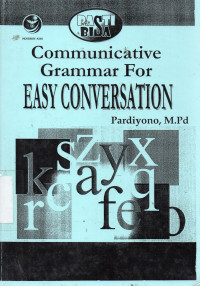 Communicative Grammar For Easy Conversation