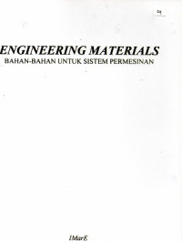 Engineering Materials: Bahan-Bahan Untuk Sistem Permesinan