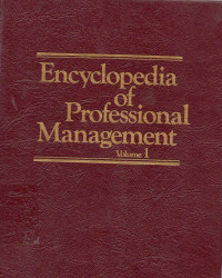 Encyclopedia of Professional Management: Volume 1