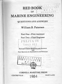Red Book of Marine Engineering Questions & Answers Steam & Motor Volume 1