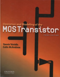 Operation and Modeling of the MOS Transistor