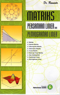 Matriks Persamaan Linier dan Pemograman Linier
