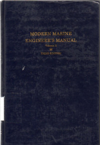 Modern Marine Engineers Manual Volume II