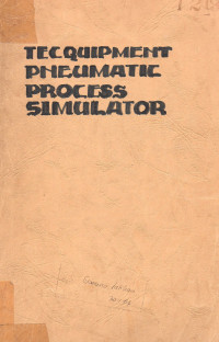 Tecquipment Pneumatic Process Simulator