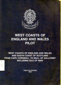 West Coasts of England and Wales Pilot