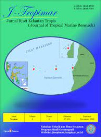 I-Tropimar :Jurnal Riset Kelautan Tropis (Journal of Tropical Marine Research) Vol. 4, No. 2, November 2022, 67-136 halaman