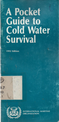 A POCKET GUIDE TO COLD WATER SURVIVAL
