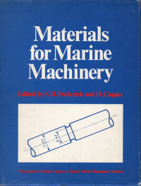 MATERIALS FOR MARINE MACHINERY