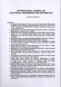 INTERNATIONAL JOURNAL ON ELECTRICAL ENGINNERING AND INFORMATICS VOLUME 8 NUMBER 4