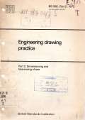 Engineering drawing pratice : Part 2 Dimensioning and tolerancing of size