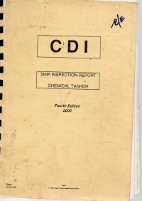 CDI : Ship Inspection Report Chemical Tanker